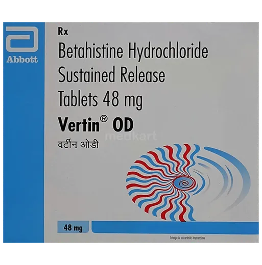 vertin od 48mg tablet 7's